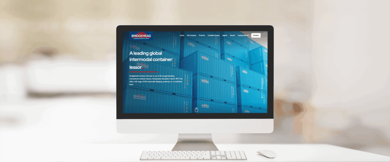 Shipping company web design