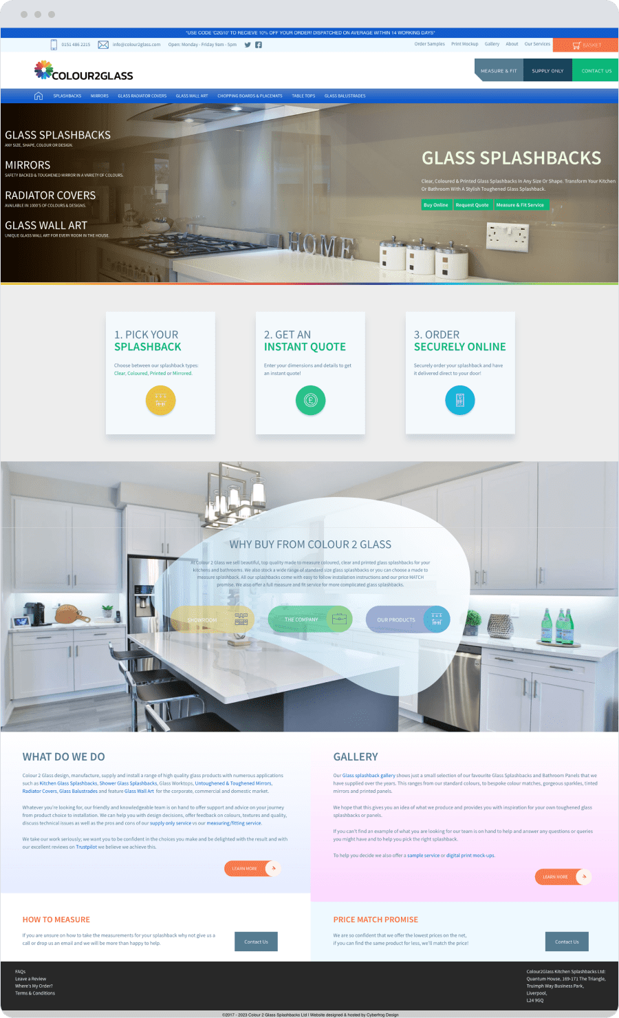 Ecommerce website design