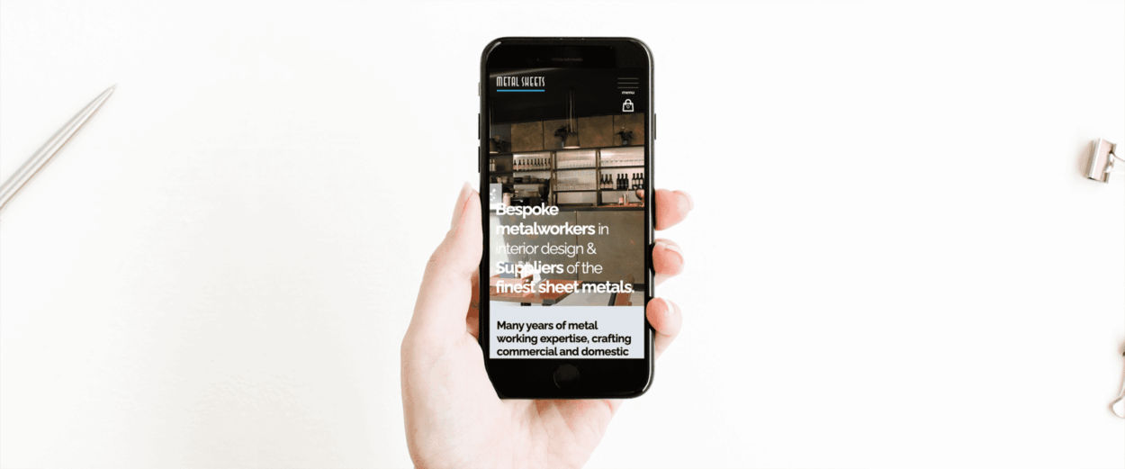 Interior designer website design