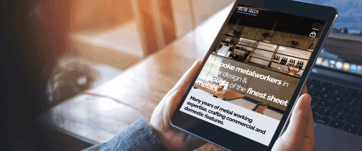 Interior designer website design