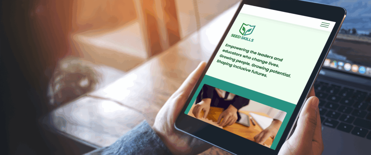 Web design for apprenticeships company