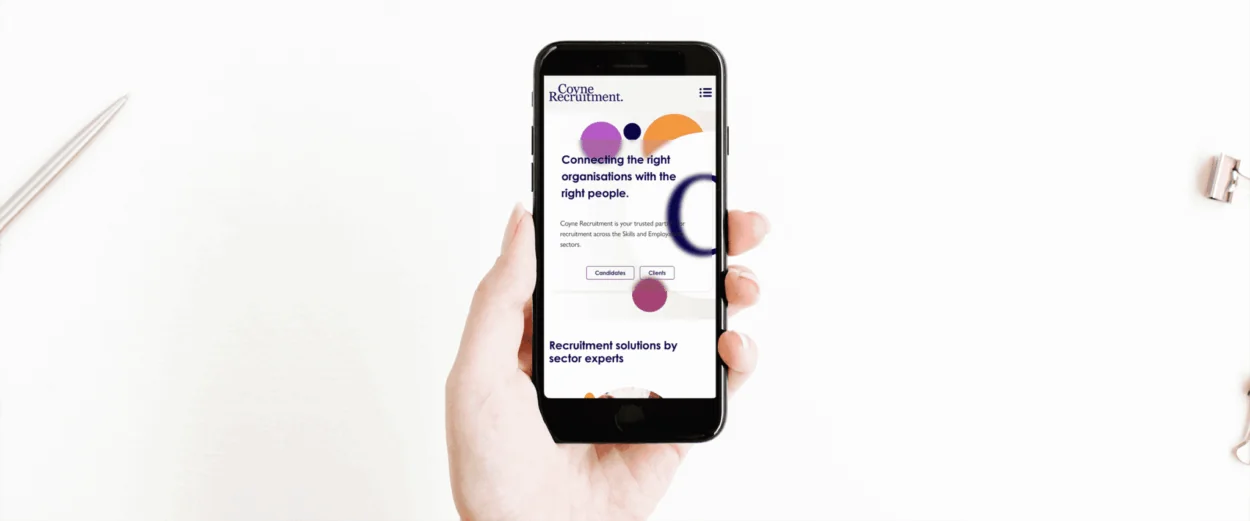 Recruitment company web design