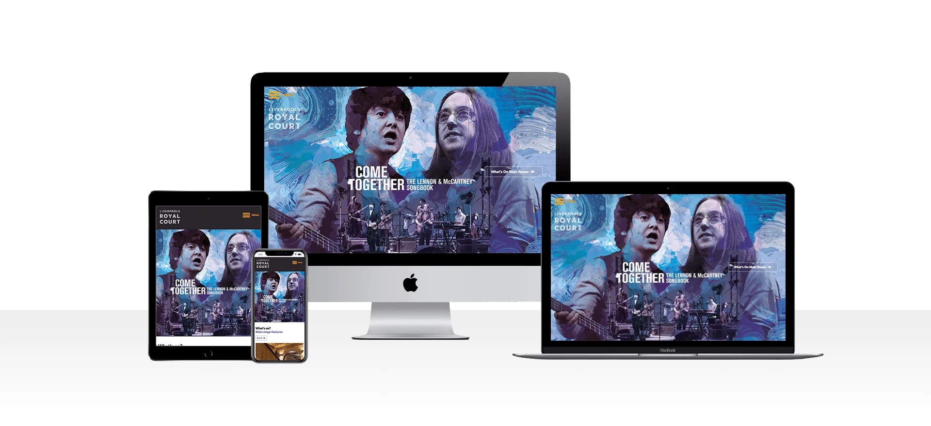 Theatre website design Liverpool