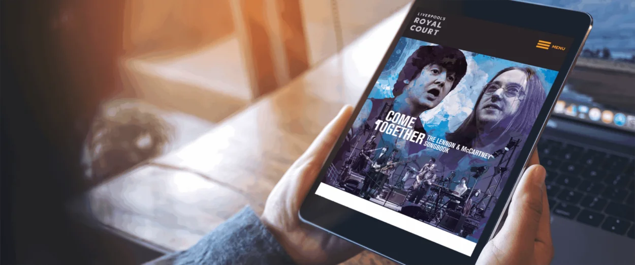 Theatre website design Liverpool